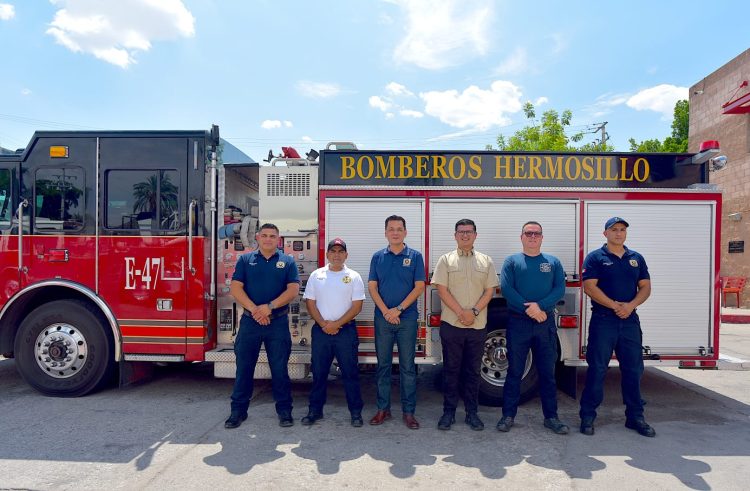 Va comitiva de bomberos de Hermosillo a capacitación internacional A Cartagena, Colombia