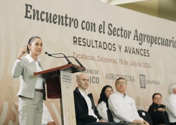 Al grito de ¡presidenta! Zacatecas le da la bienvenida a Claudia Sheinbaum