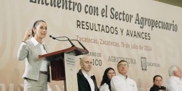 Al grito de ¡presidenta! Zacatecas le da la bienvenida a Claudia Sheinbaum