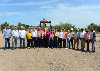 Primera piedra del telebachillerato en Estación Corral es un hecho histórico para la comunidad:Iram Solís