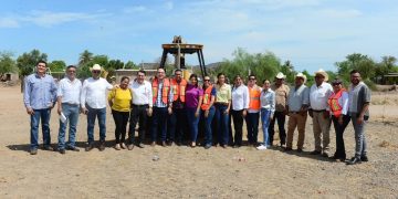 Primera piedra del telebachillerato en Estación Corral es un hecho histórico para la comunidad:Iram Solís