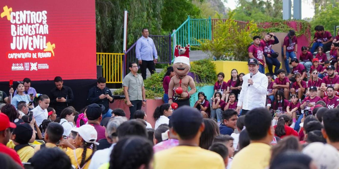 Clausura Gobernador Alfonso Durazo campamento de verano de los Centros de Bienestar Juvenil 2024