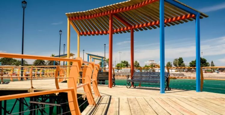 Anuncia Toño Astiazarán construcción de andador peatonal en Bahía de Kino