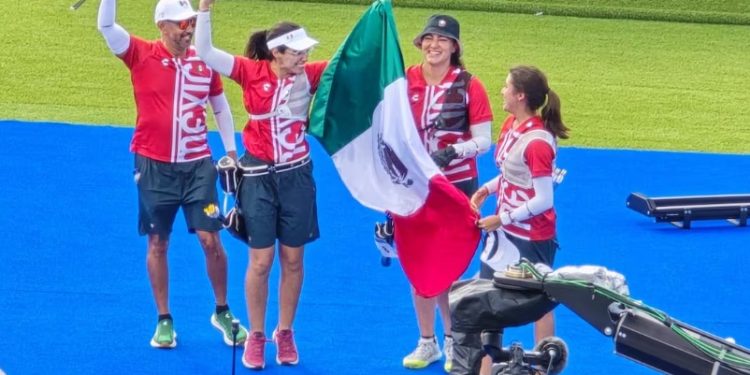 Tiro con arco femenil gana bronce; es la primera medalla de México en París 2024