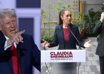 La ofensa fue para Biden, Trump ataca al Presidente de EU en frase contra México; Ebrard y Claudia se confunden