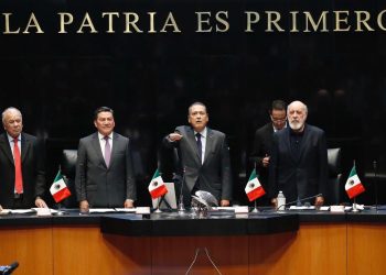 Manlio Fabio Beltrones presidió la instalación del Senado de la República y tomó protesta a las y los 128 Senadores