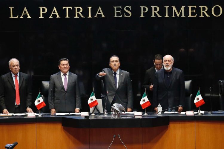 Manlio Fabio Beltrones presidió la instalación del Senado de la República y tomó protesta a las y los 128 Senadores