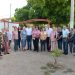 Entrega Toño Astiazarán rehabilitación de parque Eusebio Kino