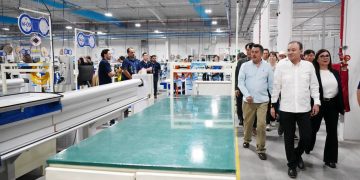 Atrae Gobernador Durazo más de mil nuevos empleos con inauguración de la planta Kyungshin México-Obregón