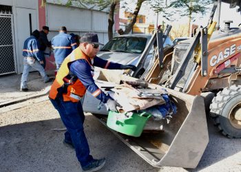 Retira Gobierno de Hermosillo 81 toneladas de desechos en el Bachoco, Palo Verde y Vista Real