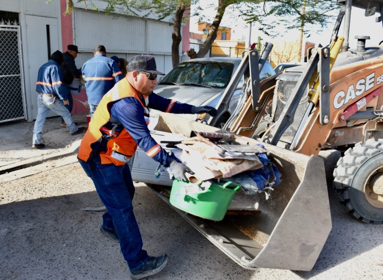 Retira Gobierno de Hermosillo 81 toneladas de desechos en el Bachoco, Palo Verde y Vista Real