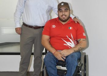 Apoya Antonio Astiazarán a Edgar Ulises Fuentes Yáñez quien representará a México en Juegos Paralímpicos París 2024