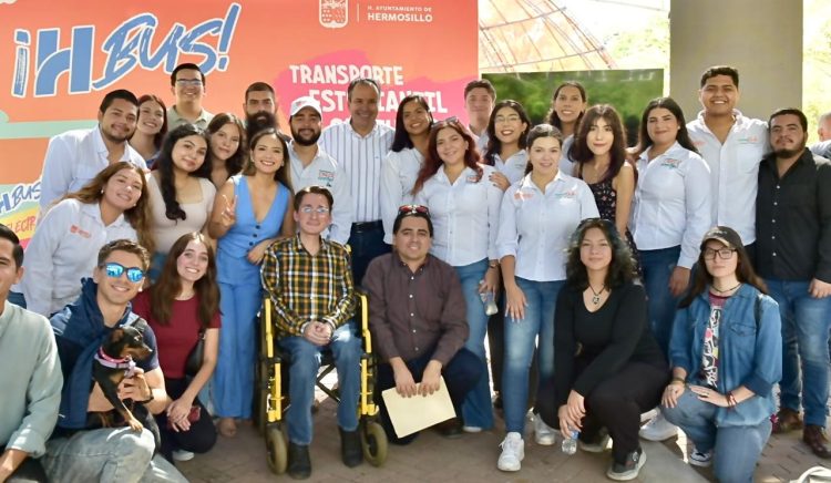 Convoca Toño Astiazarán a estudiantes a registrarse en plan piloto de transporte eléctrico universitario HBus