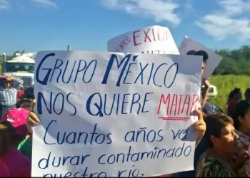 Persiste el daño ambiental de Grupo México en el río Sonora
