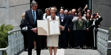 Sheinbaum, presidenta electa; recibe constancia de mayoría