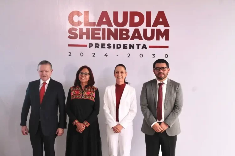 Zaldívar, a la coordinación de Política y Gobierno, anuncia Sheinbaum