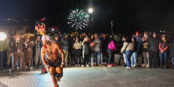 Arranca la Semana México en Canadá con la iluminación de las Cataratas del Niágara de verde, blanco y rojo