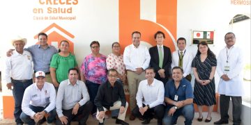 Inaugura Toño Astiazarán Casa de Salud en ejido El Carmen rehabilitada con apoyo del gobierno de Japón