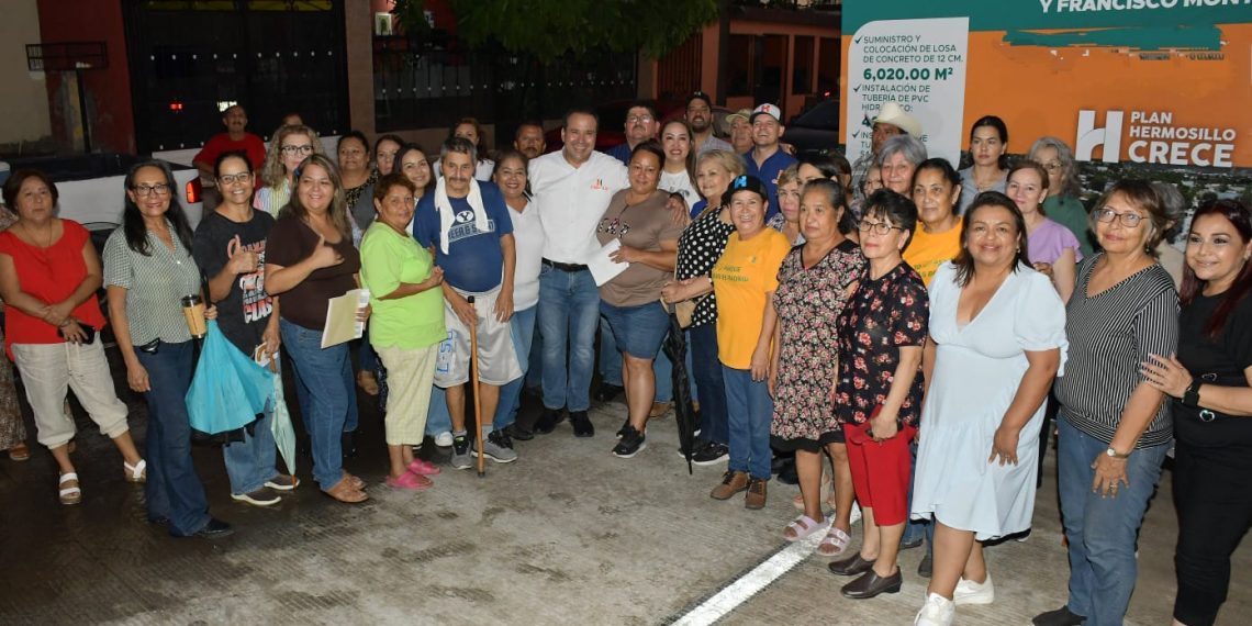 Entrega Toño Astiazarán pavimentación de la avenida Sebastián Lerdo de Tejada