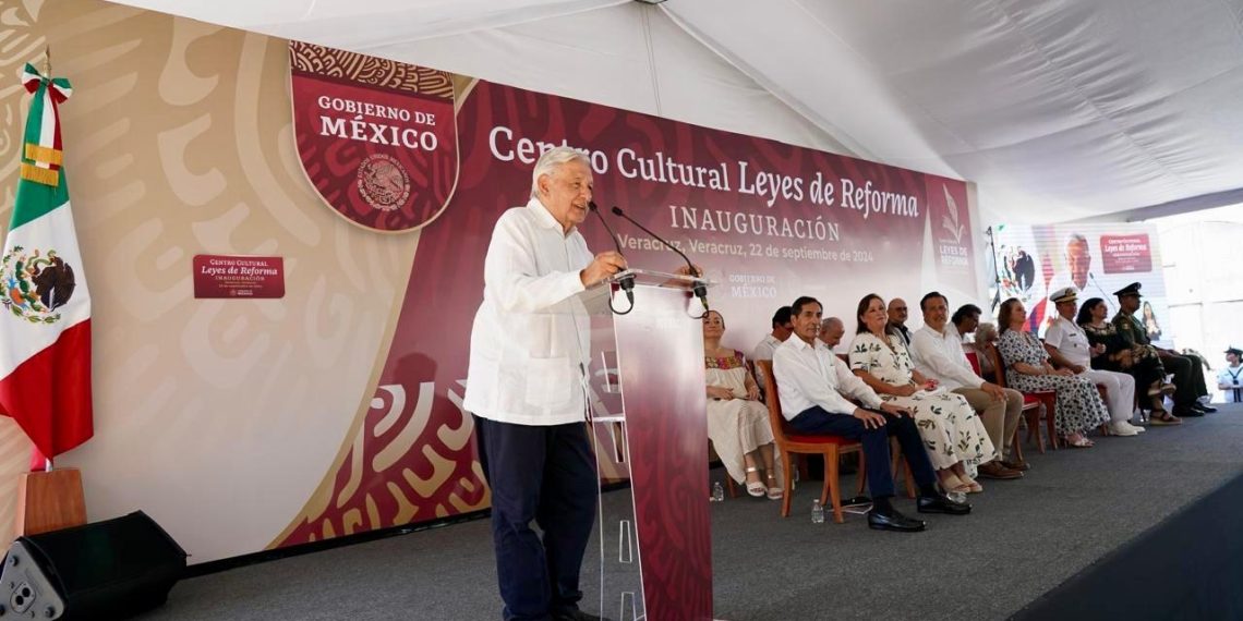 Toda la historia de México está en Veracruz: presidente López Obrador