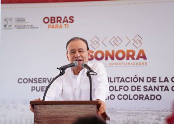 Garantiza Gobernador Durazo conectividad en Puerto Peñasco con modernización carretera y lanzamiento de señal de Telemax