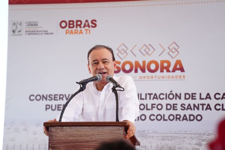 Garantiza Gobernador Durazo conectividad en Puerto Peñasco con modernización carretera y lanzamiento de señal de Telemax