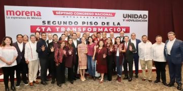 Morena realiza su VII Congreso Nacional Extraordinario para elegir nuevos cargos (Video)