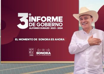 En Vivo en el Tercer Informe de Gobierno 2023-2024 del gobernador Alfonso Durazo