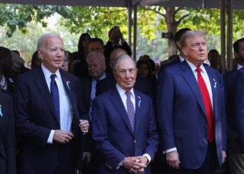 Harris y Trump asisten a la misma ceremonia del 11 de septiembre horas después de su primer debate