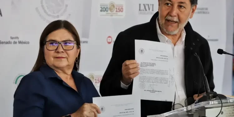 Llega al Senado minuta de reforma judicial