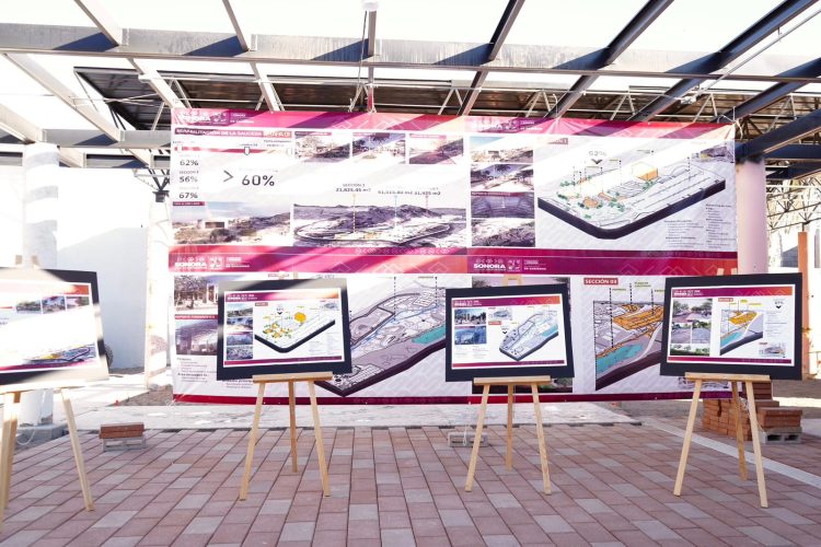 Supervisa Gobernador Durazo avance del 60% de rehabilitación de La Sauceda