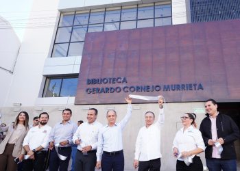 Cumple Gobernador Durazo con rehabilitación de calles del centro histórico y entrega de biblioteca del Colson