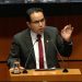 Senador Heriberto Aguilar se pronuncia a favor de las reformas al Poder Judicial en sesión del pleno del Senado
