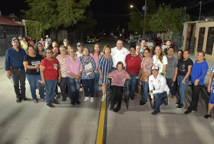 Beneficia Toño Astiazarán a 8 mil personas con pavimentación de avenida Suaqui Grande
