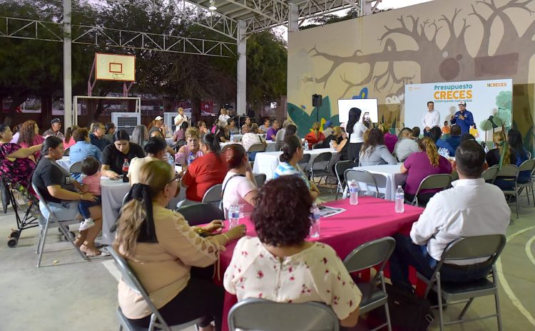 Inicia Toño Astiazarán consulta a ciudadanos para el Presupuesto CRECES 2024