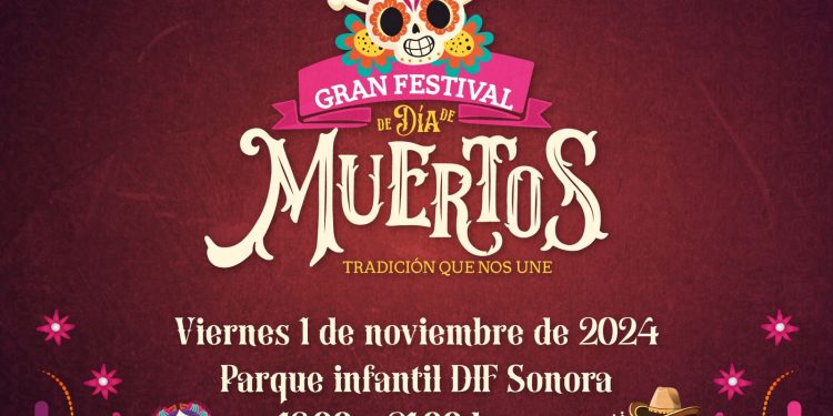 Invita Gobierno de Sonora al Gran Festival de Día de Muertos en #Hermosillo