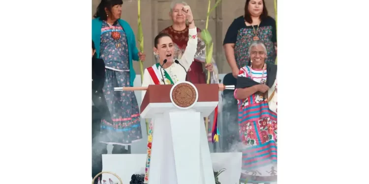 Entregaré mi alma y vida por el bienestar del pueblo de México: Sheinbaum