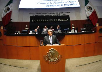 Emite Beltrones, voto en contra de las Leyes secundarias de la Reforma al Poder Judicial Federal