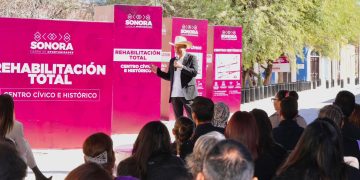 Transforma Gobernador Durazo calles y edificios públicos del centro histórico de Hermosillo