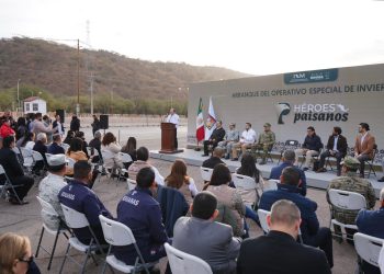 Gobernador Durazo arranca Operativo Especial de Invierno 2024 para garantizar seguridad a familias
