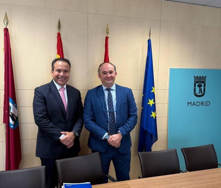 Se reúne Toño Astiazarán con Embajador de México en España para fortalecer promoción de Hermosillo a nuevas inversiones