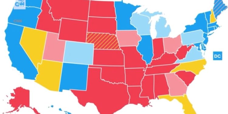 Por qué estos son los cinco (o seis) estados que observar en la noche electoral #eeuuelecciones2024
