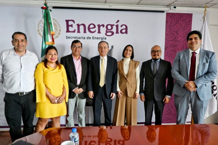 Avanza Gobernador Durazo con proyectos del Plan Sonora en coordinación con la Secretaría de Energía