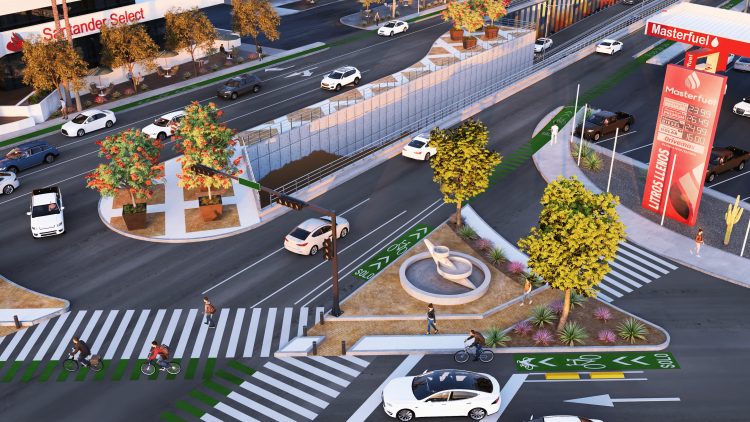 Más de 3 mil 900 especies de árboles y arbustos serán plantados en el proyecto integral de paso desnivel Colosio y Solidaridad