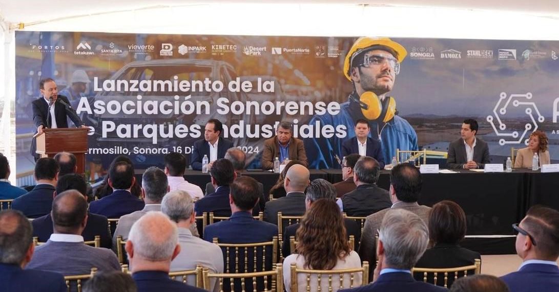 Empresarios reconocen a Gobernador Durazo por creación de Asociación de parques industriales