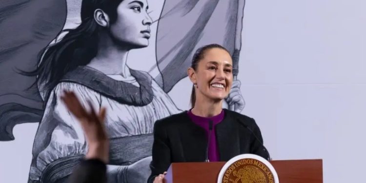 Resalta Sheinbaum máxima de Benito Juárez frente a burla de Trump sobre Trudeau