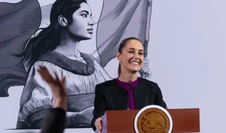 Resalta Sheinbaum máxima de Benito Juárez frente a burla de Trump sobre Trudeau