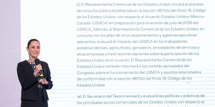 “La presidenta de la república siempre va a defender a México por encima de todo”: Sheinbaum sobre decretos firmados por Donald Trump