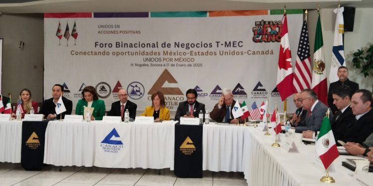Gobierno de Sonora participa en el Foro Binacional de negocios T-MEC