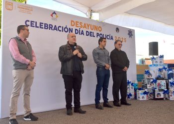 Reconoce Gobierno de Toño Astiazarán labor de policías municipales en su día